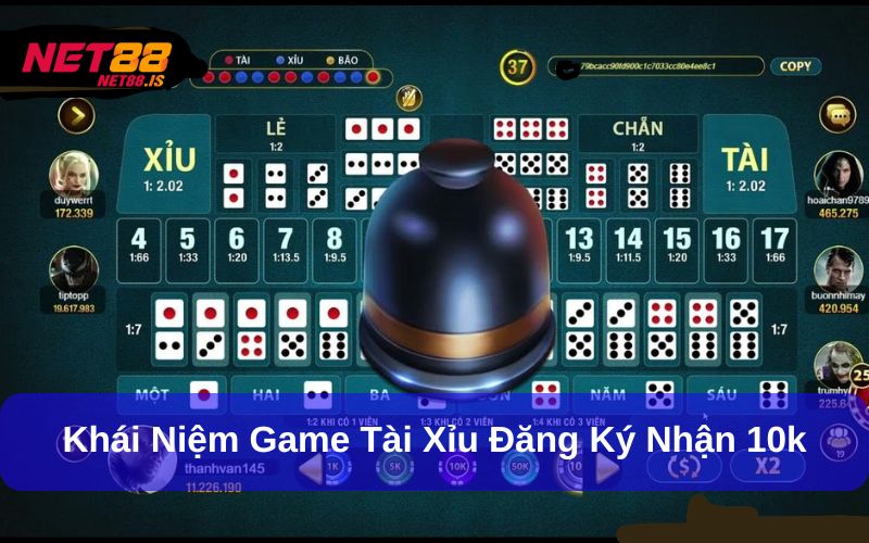 Game Tài Xỉu Đăng Ký Nhận 10K- Cơ Hội Cho Người Mới 1 Khái niệm game tài xỉu đăng ký nhận 10k