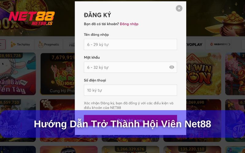 Hướng dẫn nạp tiền tại sân chơi Net88