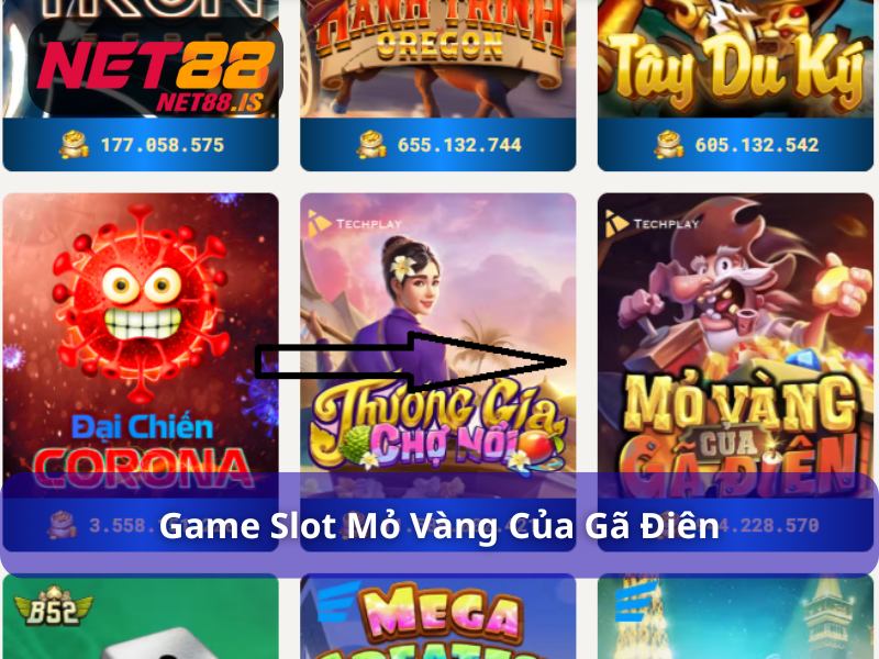 Mỏ Vàng Của Gã Điên - Game Slot Săn Thưởng Độc Đáo, Hấp Dẫn 1 Giới thiệu game Mỏ Vàng Của Gã Điên