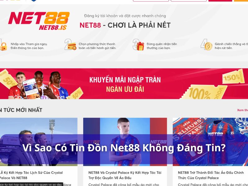 Nhiều tin đồn thất thiệt gây ảnh hưởng tới Net88