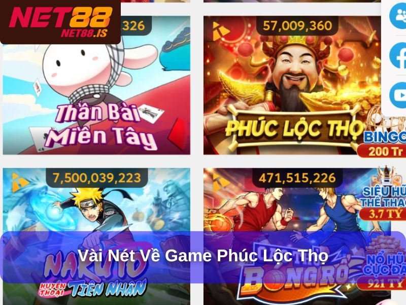 Vài nét về game Phúc Lộc Thọ